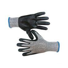 Level 5 Nitrile Coated Cut Resistant Working Gloves